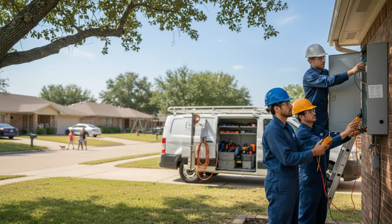 Certified electrician providing emergency electrical services in Ostrander, OH